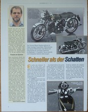 MOTO VINCENT BLACK SHADOW IN 1-12 di Minichamps...un rapporto modello #0802m