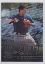 2011 Playoff Contenders Draft Tickets Artist's Proof 27/49 Phillip Evans 4l3