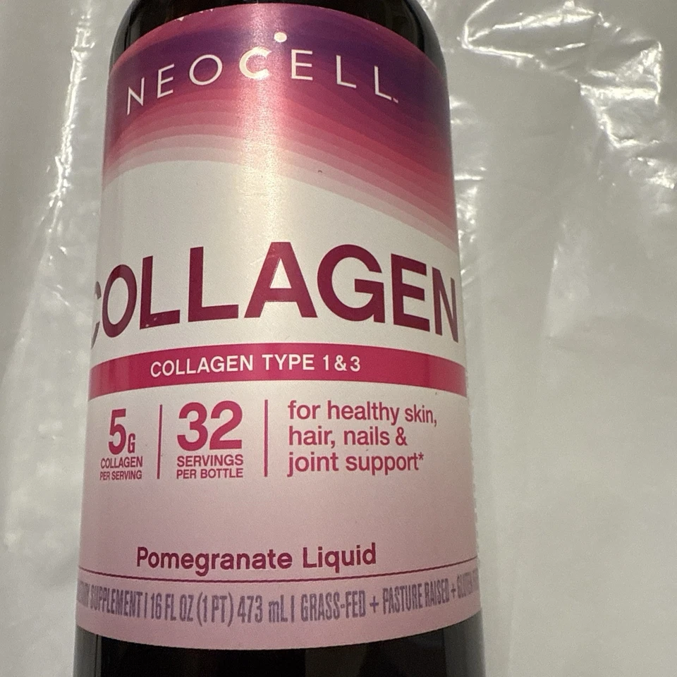 LÍQUIDO de granada de colágeno Neocell - 16 fl. Oz. EXP 5/2026 Foto 2 de 4