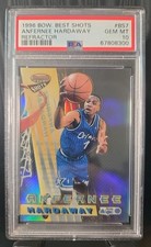 Anfernee Hardaway 1996-97 Bowman's Best Best Shots #BS7 Refractor MAGIC PSA 10