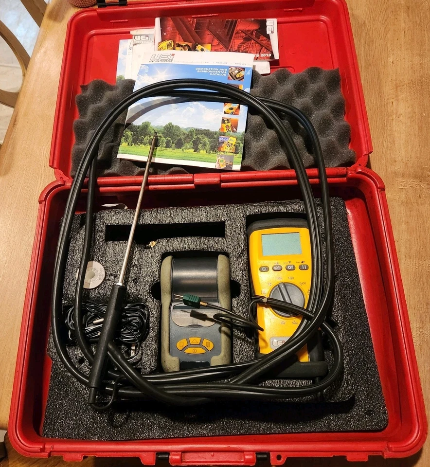 UEI EAGLE 1 C75 Combustion Analyzer - Used *READ* - Image 2 of 4