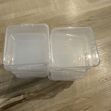 10xPCS Small Plastic Storage Container Boxes Box DIY Coins Screws Jewelry Travel