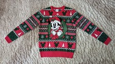 Disney Mickey and friends sweater christmas size M