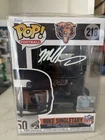 Mike Singletary Signed Funko #218 Funko Pop Vinyl Figurine Bears Beckett Wit