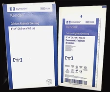 Ten New KENDALL Calcium Alginate Dressings 8"x 4” expiration date 7/31/2027