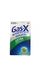 Gas-X Extra Strength Gas Relief Softgels w/ Simethicone 125 mg 20 Ct Exp 07/26