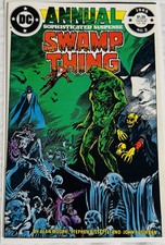 Swamp Thing Comic Book Annual #2 Justice Leag...