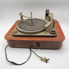 Vintage Record Player BSR UA6 British Made Record Wooden Parts