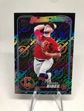 Tanner Bibee 2024 Topps 582 Montgomery Club Foil Card #437 Guardians