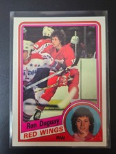 1984-85 O-PEE-CHEE HOCKEY #52 RON DUGUAY DETROIT RED WINGS