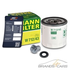 MANN ÖLFILTER+ÖLABLASS-SCHRAUBE FÜR FORD ORION 1 2 3 1.3-1.6 83-93 SIERRA 87-93