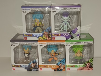 Dragon ball Super Chibi Masters complete 5 Figure collection Bandai  New Sealed
