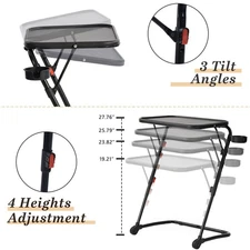 Height Adjustable Drafting Table, Tilting Table Top for Teen Adults Painting
