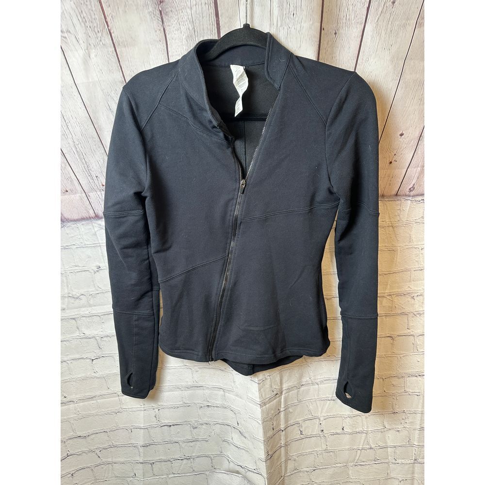 FABLETICS Jacket Classic Black Full Zip Athletic … - image 1