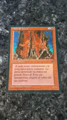 Wall of Earth - Magic the Gathering MTG Legends Italian - Picture 1 of 2