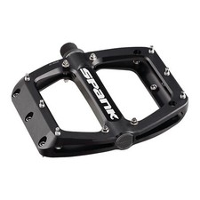 Spank Spoon 100 Pedals - Platform Aluminum 916 100mm Wide Black