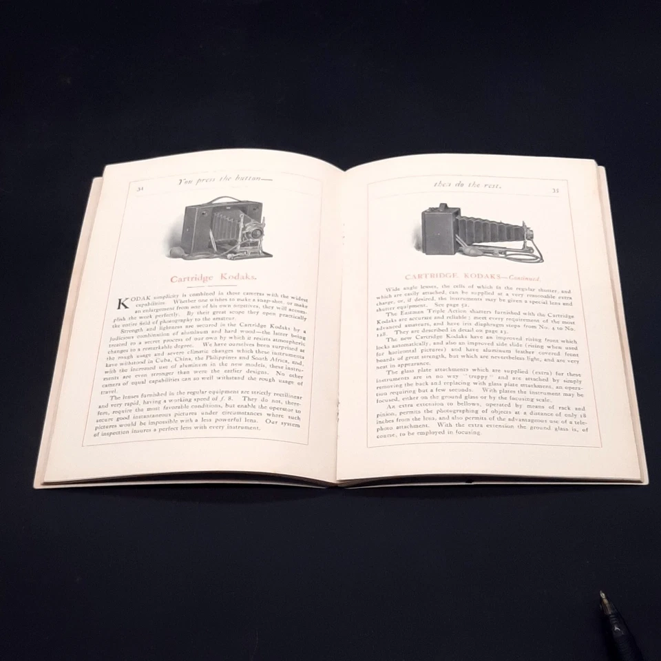 1903 Eastman Kodak Photography Camera Catalog - Image 3 of 3