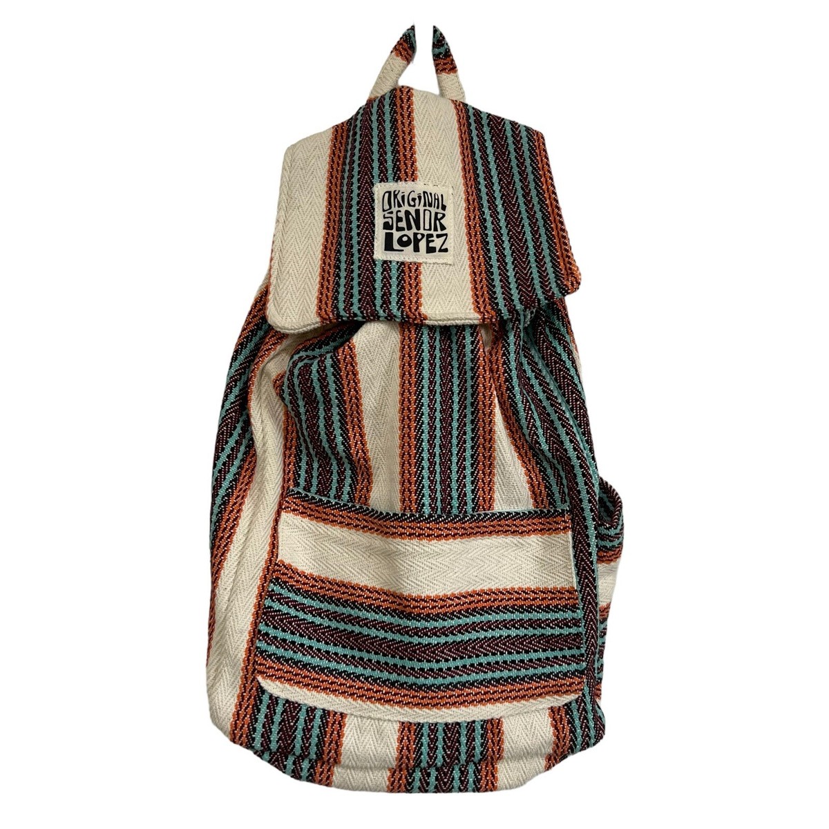 Senor Lopez Backpack from Recycled Fabric Pre-shrunk 