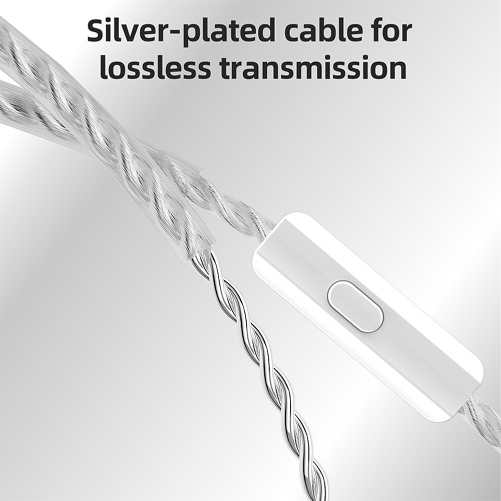 Wired Earphone Dynamic Sport Headset for Music Lover (Pink Gold With