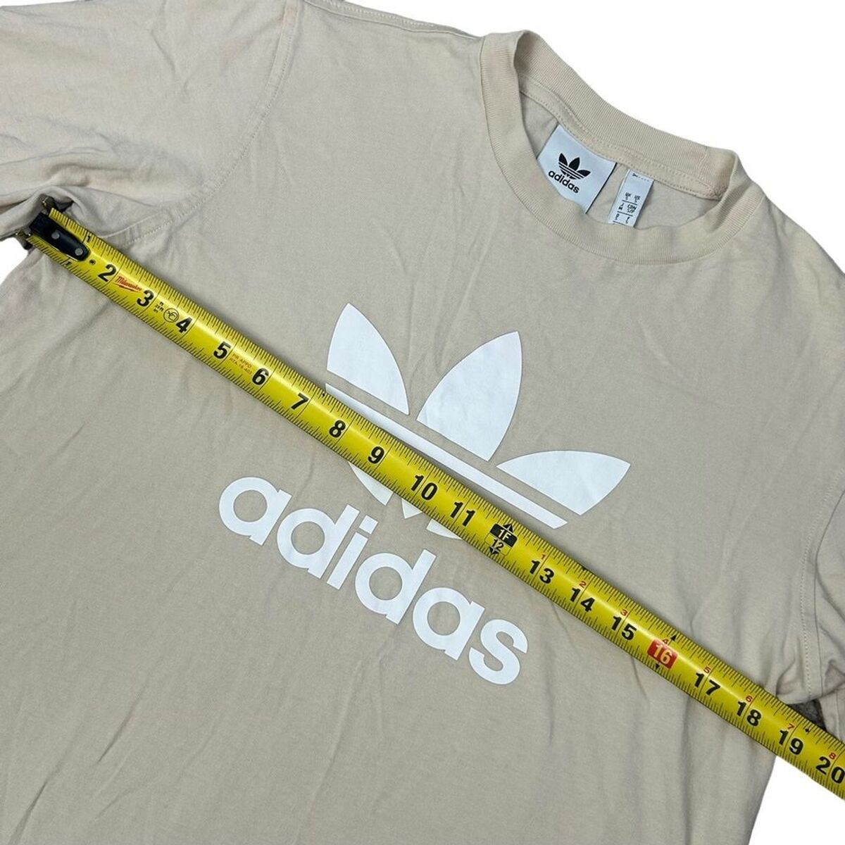★★Adairs★★ Trefoil Lift Tee Gender Neutral JC8779 Clothing - Trefoil Lift Tee (Gender Neutral) - White