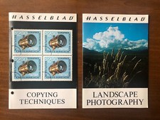 Hasselblad Photography brochures Lot of 15, Punched in 3 ring binder