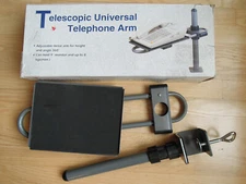 Telescopic Universal Adjustable Desk Mount Phone Mounting Arm Kit Stand