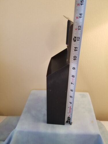 Vintage Metal Wall Mounted Mailbox with Flip Top & Fleur de Lis Symbol on Front - Picture 12 of 13