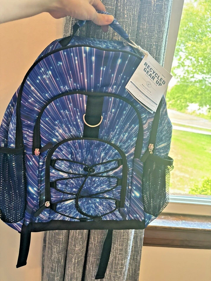 Mochila escolar cerámica granero GRANDE espacio star wars galaxia Solo bolso grogu 🚀 . Foto 3 de 4