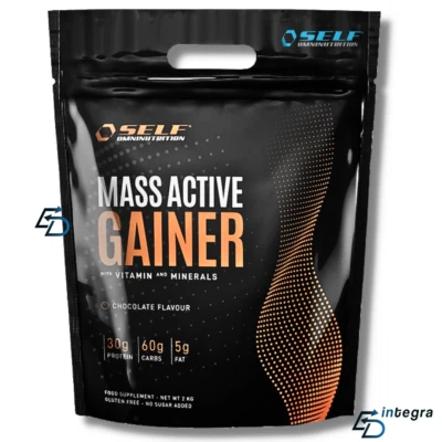 SELF OMNINUTRITION SELF - Mass Active Gainer 2 kg Mega Anabolico con Proteine