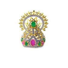 krishna - Mukut for krishna Deity, Laddu gopal mukut, Bal Krishna Accessories
