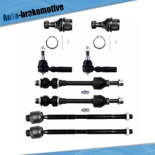 8x Front Lower Ball Joint Sway Bar Tie Rod End For 2004-2010 Dodge Ram 2500 3500