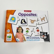 Match It Learning Opposites Self Correcting Puzzle Set The Learning Journey