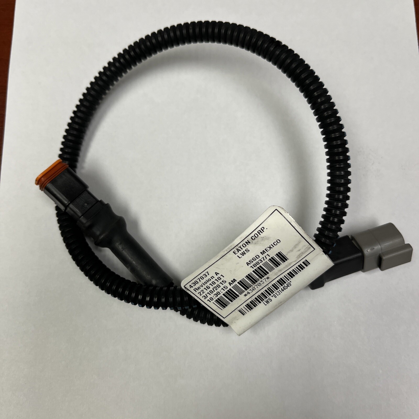 Eaton Fuller Genuine Trasmission Wire Harness Part # 4307037 (NEW) (1 ...