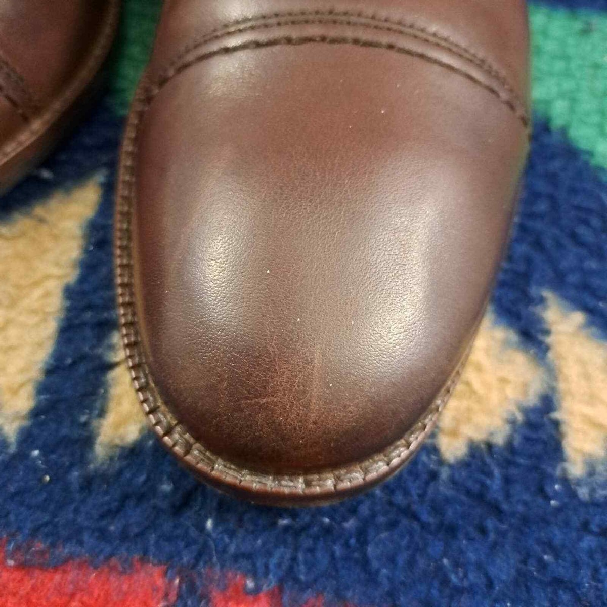 COLE HAAN Men Double Monk Strap Shoes Grand OS Brown 7.5 M 