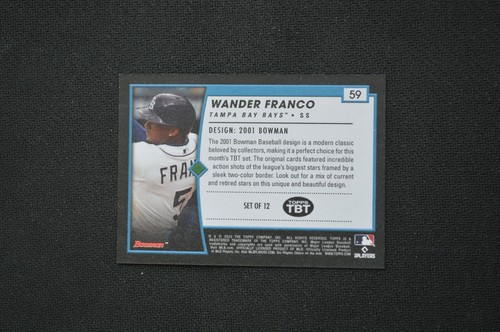 Topps 2022 Throwback Thursday MLB Baseball card 2001 Bowman design <pick> player - Picture 17 of 19