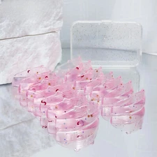 7 Pairs C Curl Silicone Eyelash Perm Pads Sticky Lashes Rods Shield Lifting 3D