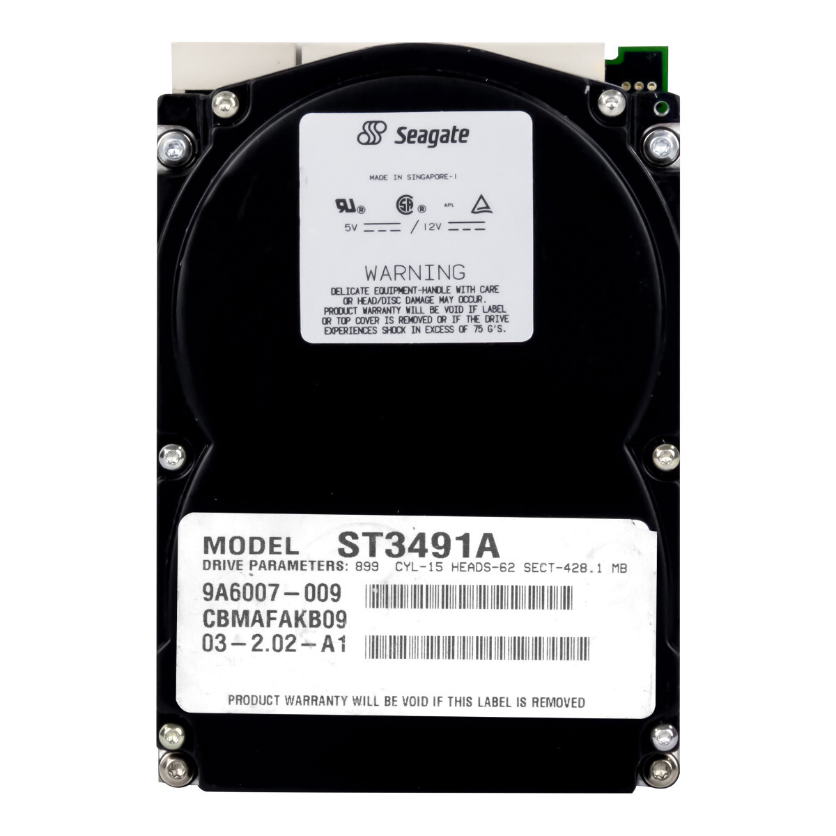 Seagate Medalist 3491A 428GB,Internal,3800 RPM,8.89 cm (3.5 