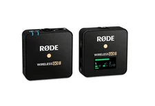 Rode Wireless GO II Single Channel Wireless Microphone System, Black