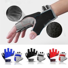Bicycle Bike Cycling Sports Gym Fitness Half Finger Gel Pad Gloves for Men Women