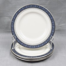 4 Royal Doulton SHERBROOKE Bread Plates 6-5/8", H.5009 English Fine Bone China