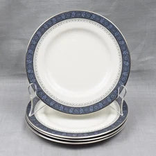 4 - Royal Doulton Sherbrooke Bread & Butter Plates 6 5/8 in, H.5009, Bone China