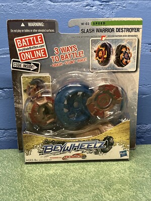 2012 Hasbro Beyblade Beywheelz W-03 Slash Warrior Destroyer Speed
