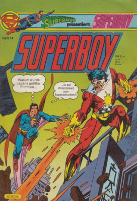 Superboy Nr 14 Ehapa Verlag 1984 DC