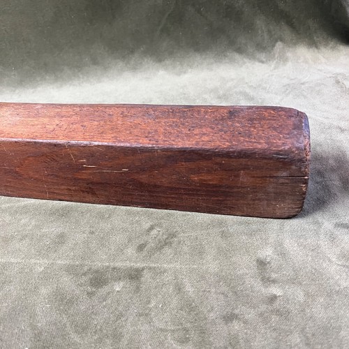 Antico piano in blocco di legno non marcato - 31,5" - Foto 9 di 12