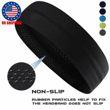 Running Sports Headband Non Slip Workout Headband Grip Silicone Yoga Hair Band