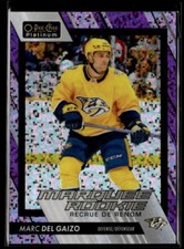 2023-24 O-Pee-Chee Platinum Violet Pixels - Marquee Rookies Marc Del Gaizo