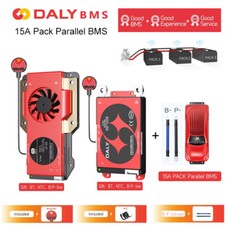 DALY Smart BMS 15A Parallel module Li-ion LiFePo4 Battery 4S 8S 12S 16S 40A-500A
