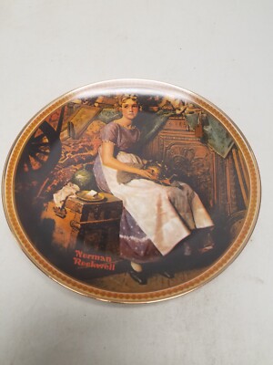 Dreaming in the Attic Edwin M Knowles Fine Chine 8.5 in Plate
