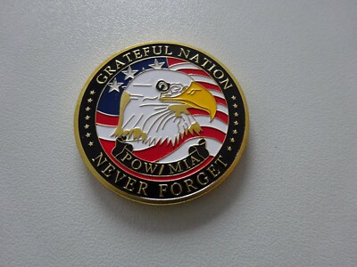 (A43-U) US Coin Grateful Nation POW/MIA Never Forget