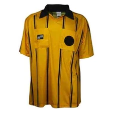Official Sports International Mens USSF Economy XXL Yellow Referee Soccer Jersey